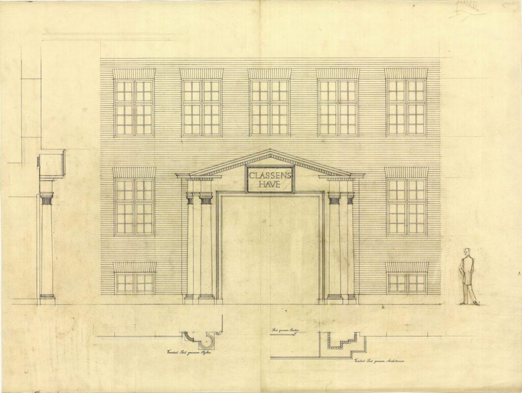 Classens Have – Arkitekturtegning