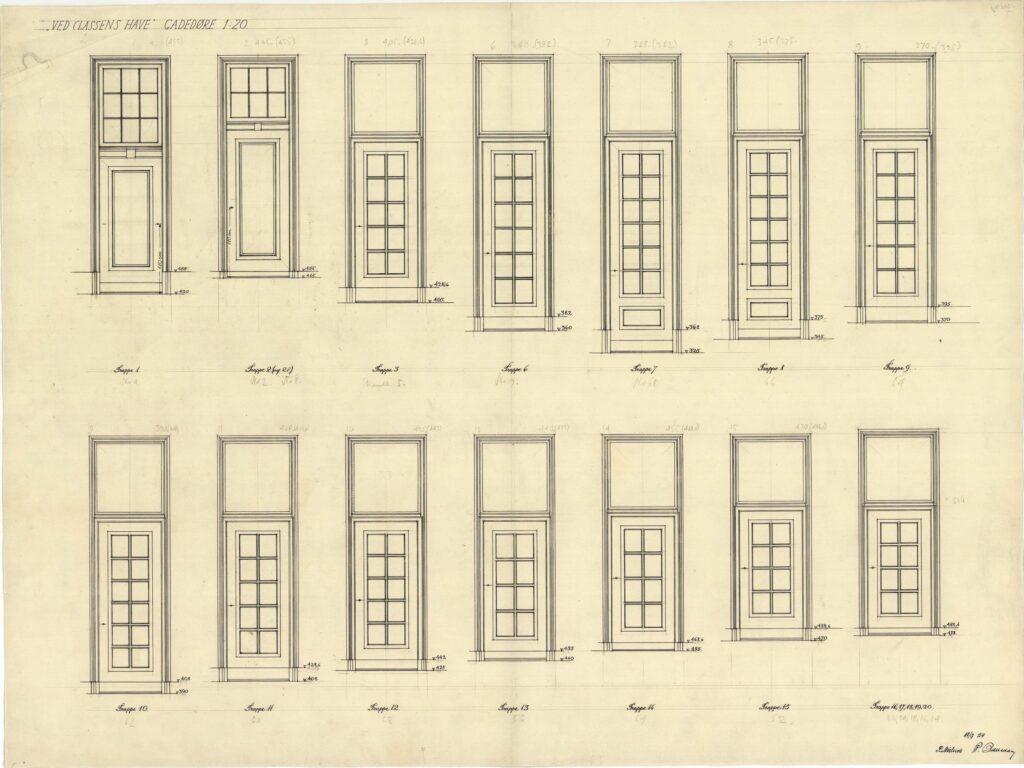 Classens Have – Arkitekturtegning