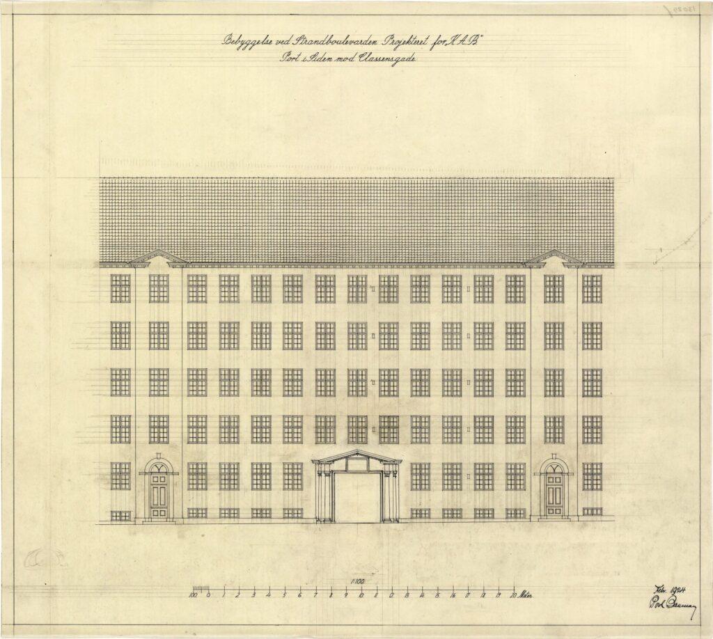 Classens Have – Arkitekturtegning