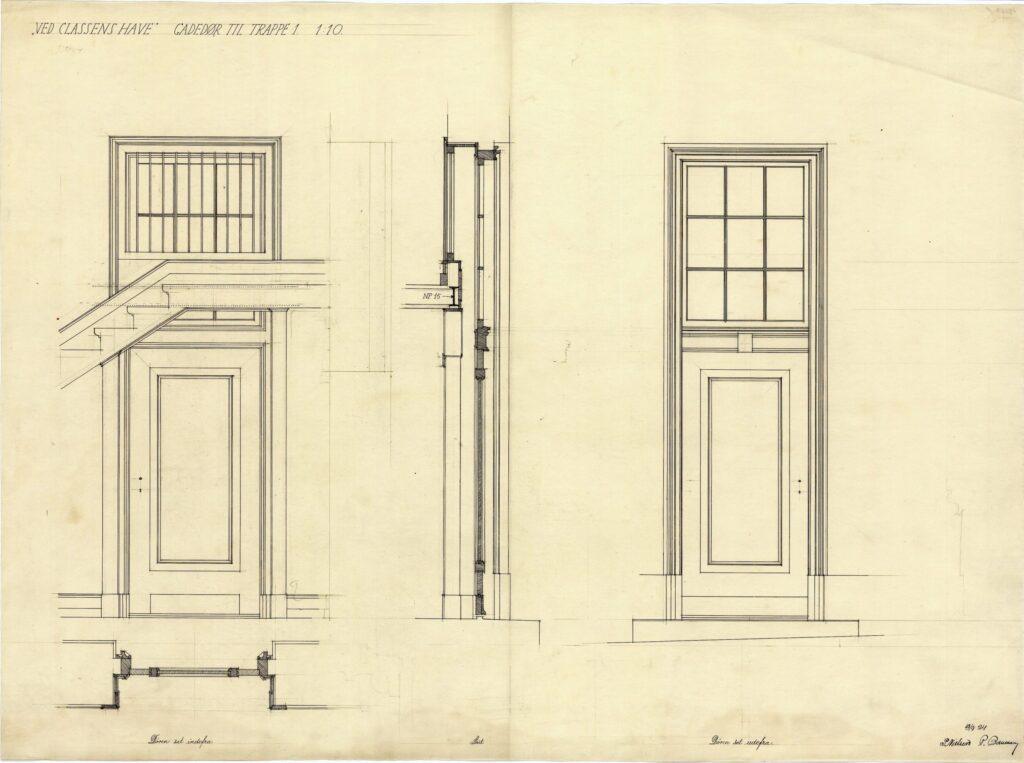 Classens Have – Arkitekturtegning