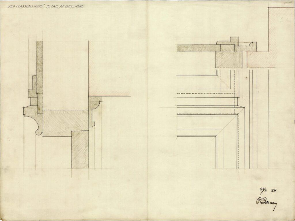 Classens Have – Arkitekturtegning