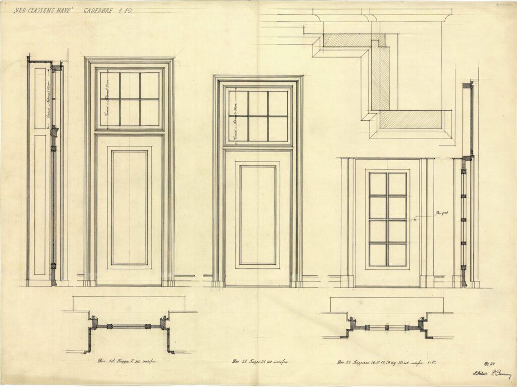 Classens Have – Arkitekturtegning