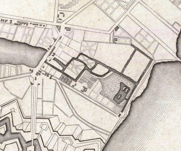 Kort - København 1844 - detalje